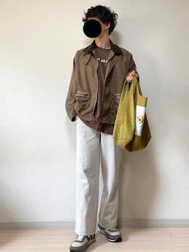 「kutir」｜あつとさん（メンズ・171cm）の春コーディネート