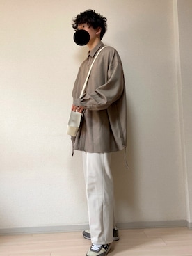 「kutir」｜あつとさん（メンズ・171cm）の春コーディネート