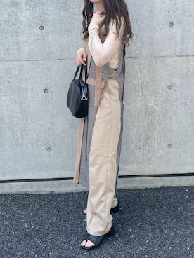 「ごきげんウィーク」｜「アイテム（その他シューズ）」を使った、yumikoさん（レディース・158cm）の春コーディネート