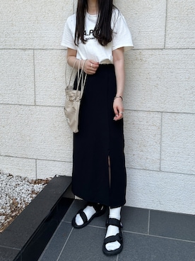 「Java（ジャバ）のアイテム」を使った、yumikoさん（レディース・158cm）の春コーディネート