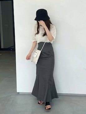 「Ayla（アイラ）のアイテム」を使った、yumikoさん（レディース・158cm）の夏コーディネート