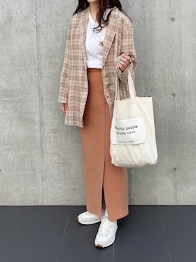 yumikoさん（レディース・158cm）の春コーディネート