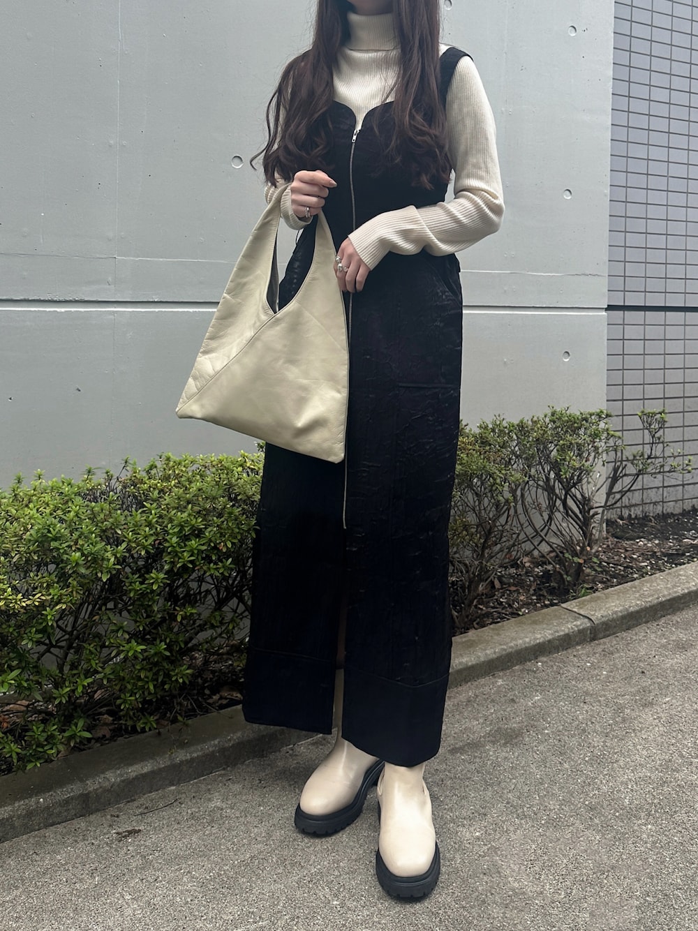 その他 yumiko Nature Pattern Jacquard Dress - ecru - Mame Kurogouchi