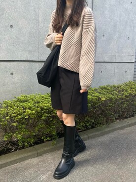 yumikoさん（レディース・158cm）の秋コーディネート