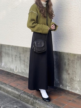 yumikoさん（レディース・158cm）の冬コーディネート