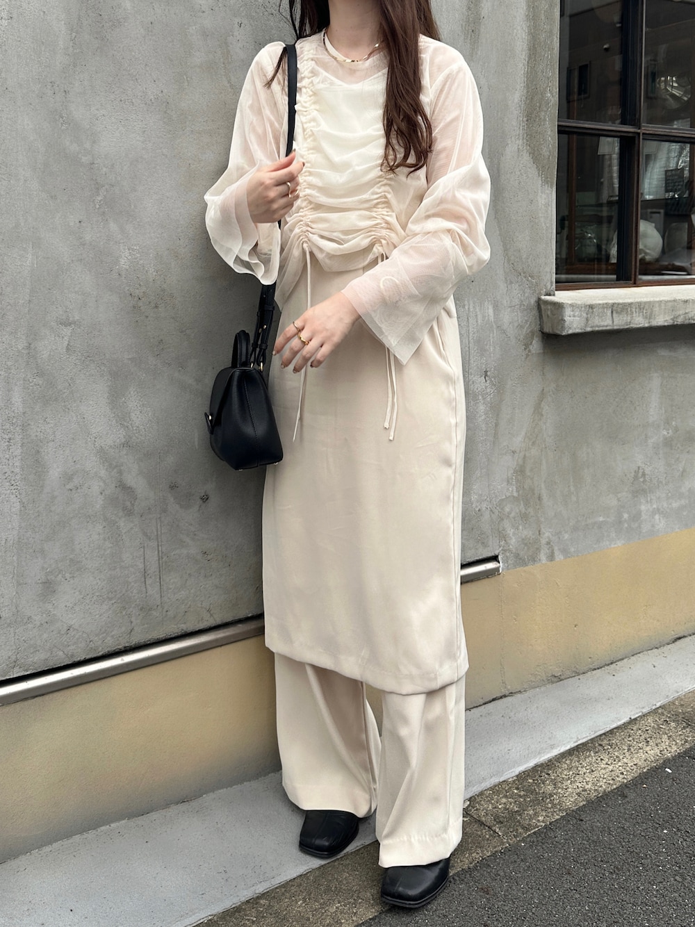 リサイクルサテンスカート/パンツ セットを使った人気