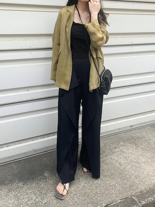CLANE（クラネ）の「SQUARE FRILL PANTS（その他パンツ）」 - WEAR