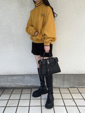 「Java（ジャバ）のアイテム」を使った、yumikoさん（レディース・158cm）の秋コーディネート
