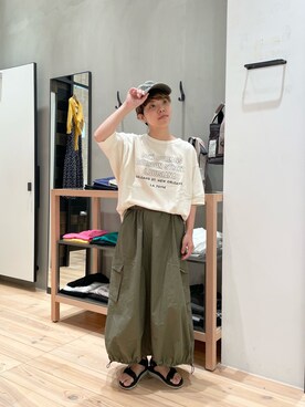 RANAさん（レディース・156cm）の夏コーディネート