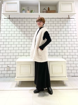 RANAさん（レディース・156cm）の冬コーディネート