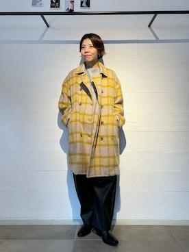 「30代ファッション」｜「アイテム（その他アウター）」を使った、RANAさん（レディース・156cm）の秋コーディネート