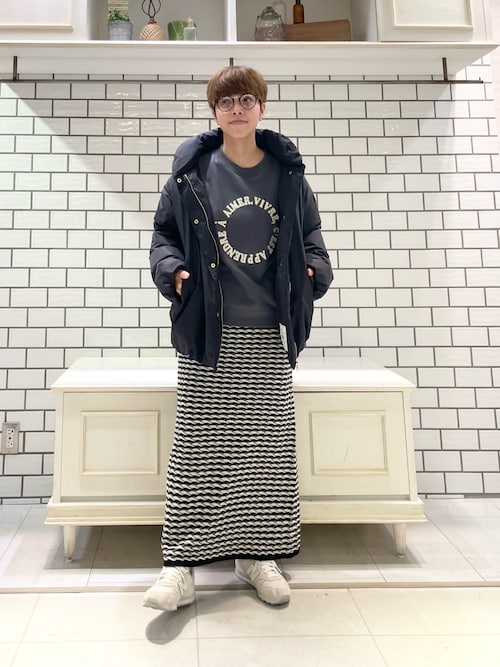 フレンチダックダウン スタンドカラージャケット（ダウンジャケット