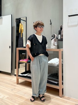 RANAさん（レディース・156cm）の夏コーディネート