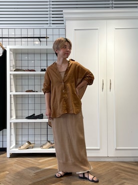 「アイテム（ワンピース/ドレス）」を使った、RANAさん（レディース・156cm）の冬コーディネート