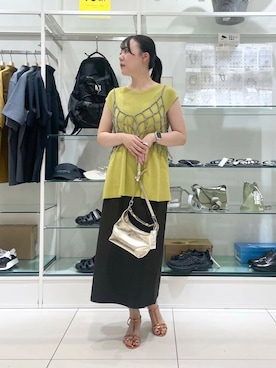 「アイテム（その他小物）」を使った、nanaさん（レディース・162cm）の夏コーディネート