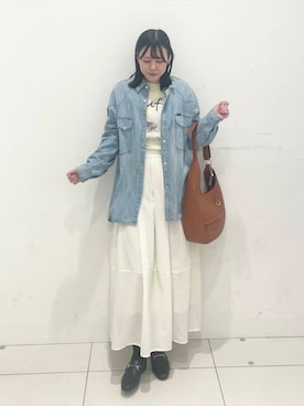 nanaさん（レディース・160cm）の春コーディネート