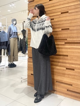 nanaさん（骨格ストレート・レディース・162cm）の冬コーディネート