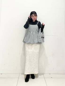 nanaさん（レディース・160cm）の冬コーディネート