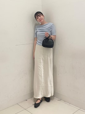 「RODE SKO（ロデスコ）のアイテム」を使った、nanaさん（レディース・162cm）の夏コーディネート