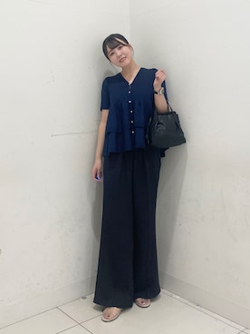 「RODE SKO（ロデスコ）のクリアカラーグルカサンダル（サンダル、その他）」を使った、nanaさん（レディース・162cm）の夏コーディネート
