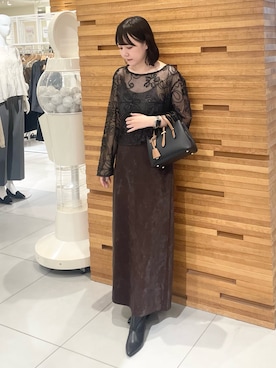 nanaさん（レディース・162cm）の秋コーディネート