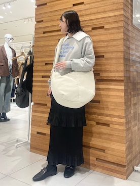 「秋のシャツ着こなし術」｜nanaさん（レディース・162cm）の秋コーディネート