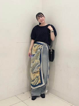 「SMELLY（スメリー）のアイテム」を使った、nanaさん（レディース・162cm）の秋コーディネート