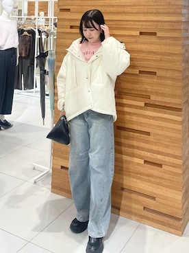 「SENSE OF PLACE by URBAN RESEARCH（センスオブプレイスバイアーバンリサーチ）のアイテム」を使った、nanaさん（レディース・162cm）の秋コーディネート