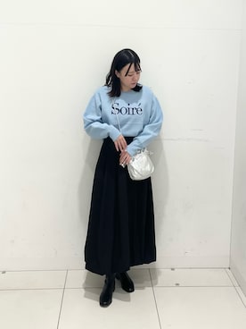 nanaさん（レディース・160cm）の冬コーディネート