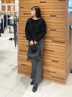 nanaさん（レディース・162cm）の冬コーディネート