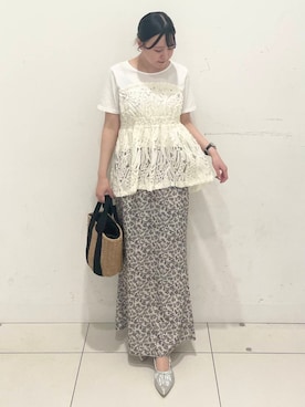 nanaさん（レディース・162cm）の春コーディネート