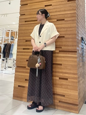 nanaさん（レディース・162cm）の夏コーディネート