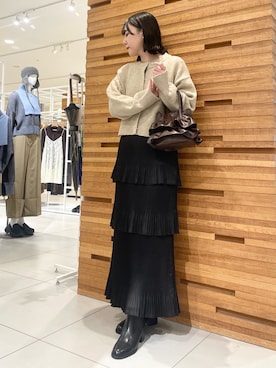 nanaさん（骨格ストレート・レディース・162cm）の冬コーディネート