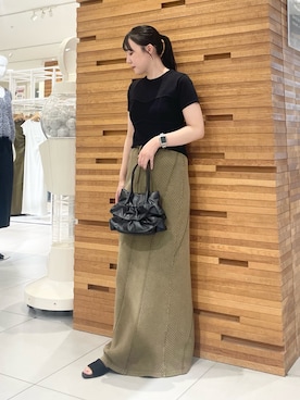 「RODE SKO（ロデスコ）のアイテム（サンダル）」を使った、nanaさん（レディース・162cm）の夏コーディネート