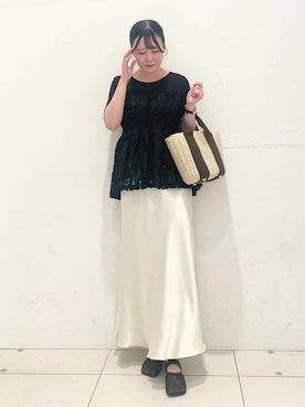 nanaさん（レディース・160cm）の春コーディネート