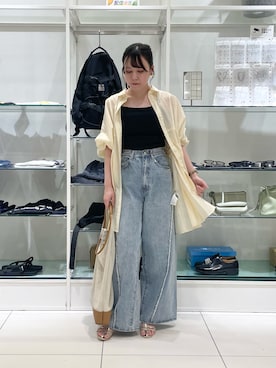 nanaさん（レディース・160cm）の夏コーディネート