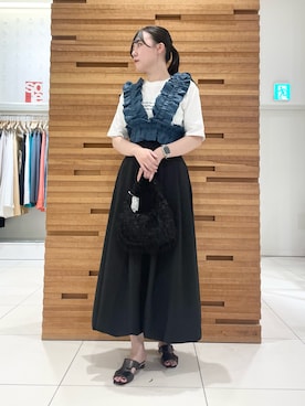 nanaさん（レディース・160cm）の夏コーディネート