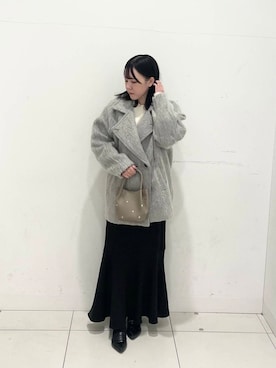 nanaさん（レディース・162cm）の冬コーディネート