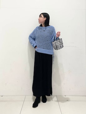 nanaさん(レディース・160cm)の冬コーディネート