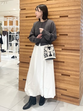 nanaさん（レディース・162cm）の冬コーディネート