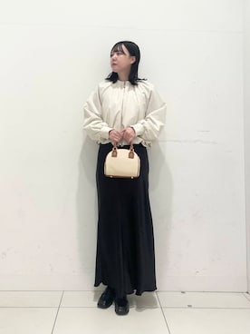 「SENSE OF PLACE by URBAN RESEARCH（センスオブプレイスバイアーバンリサーチ）のアイテム（ブルゾン）」を使った、nanaさん（レディース・160cm）の冬コーディネート