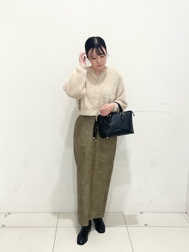 「綺麗めコーデ」｜「アイテム（ブーツ）」を使った、nanaさん（レディース・160cm）の秋コーディネート