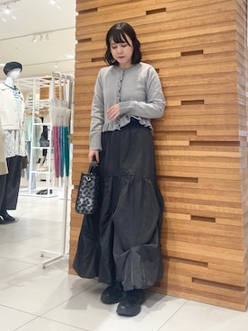 「RODE SKO（ロデスコ）のアイテム」を使った、nanaさん（レディース・162cm）の冬コーディネート