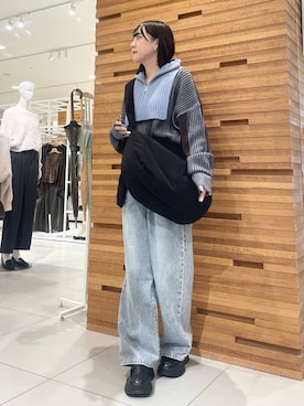 「SENSEOFPLACE」｜nanaさん（レディース・162cm）の秋コーディネート