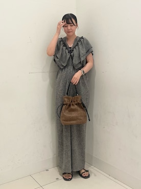nanaさん（レディース・162cm）の夏コーディネート