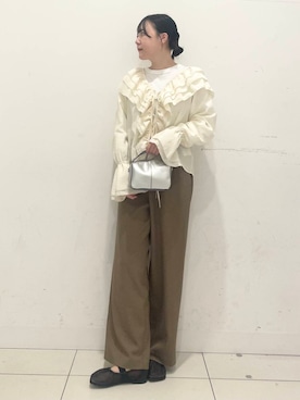 nanaさん（レディース・160cm）の春コーディネート