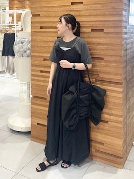 「RODE SKO（ロデスコ）のアイテム（サンダル）」を使った、nanaさん（レディース・162cm）の夏コーディネート