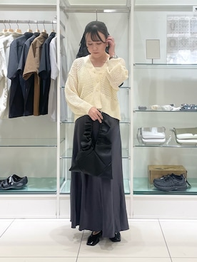 「綺麗めコーデ」｜「アイテム（キャミソール）」を使った、nanaさん（レディース・160cm）の夏コーディネート