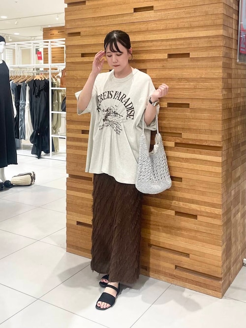 メタリックヤーンバッグ