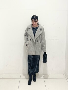 nanaさん（レディース・160cm）の冬コーディネート